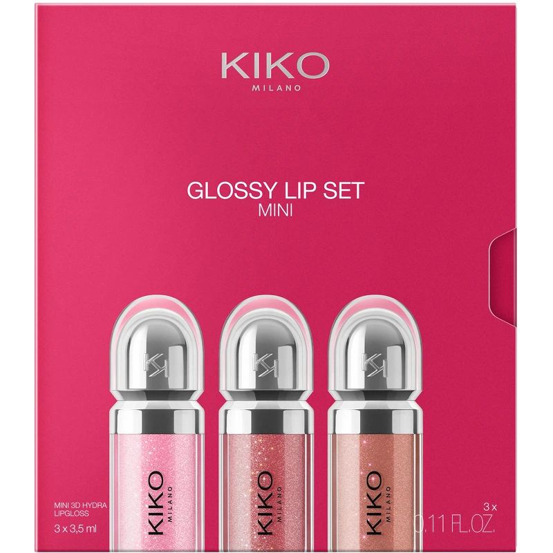 Kiko Milano Glossy Lip Set Mini