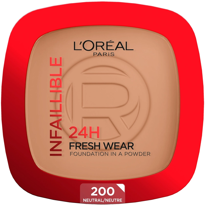 L Apos Oreal Paris Cosmetics Infaillible 24h Fresh Wear Powder Foundation 9 G   200 Neutral