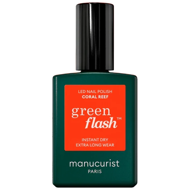 Manucurist Green Flash Nail Polish 15 Ml   Coral Reef