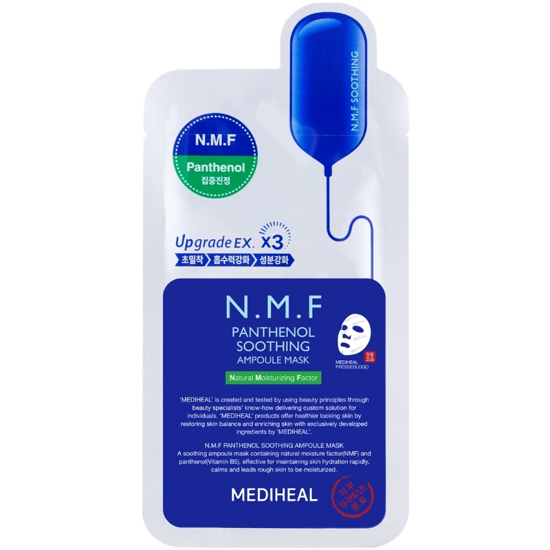 Mediheal N M F Panthenol Soothing Ampoule Mask 1 Pieces