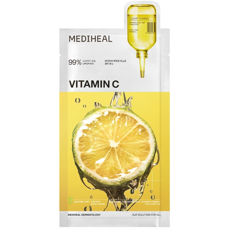 Mediheal Vitamin C Essential Mask Clear Toning 1 Pieces