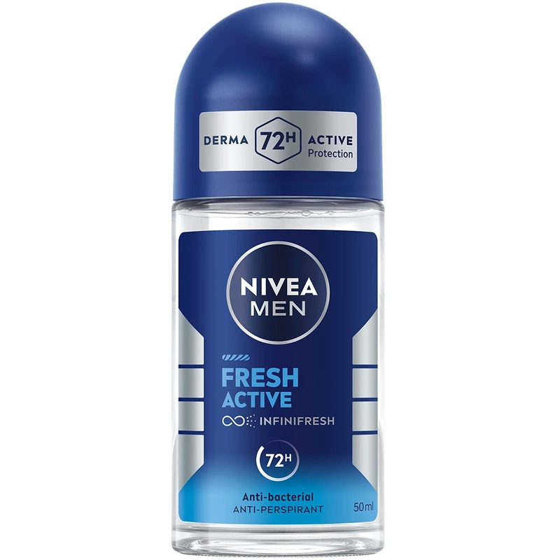 Nivea Fresh Active Male Roll On 50 Ml