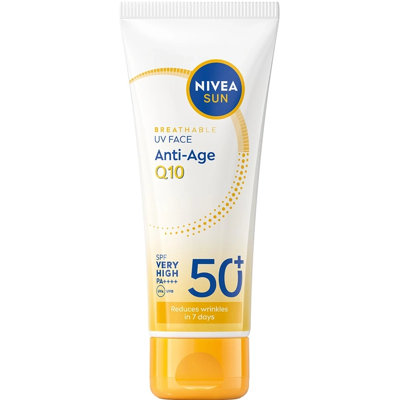 Nivea Sun Uv Face Anti Age Q10 Cream Spf 50  40 Ml