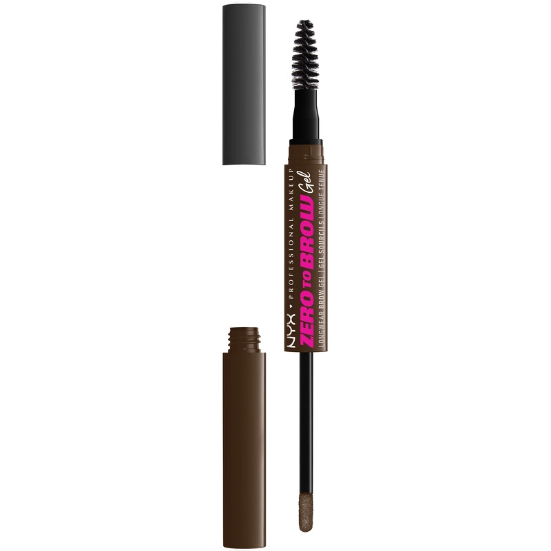 Nyx Professional Makeup Zero To Brow Longwear Brow Gel 2 Ml   07 Espresso
