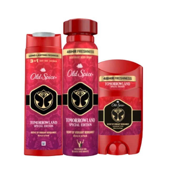 Old Spice   Tomorrowland Sæt 2 X Deodoranter   Showergel