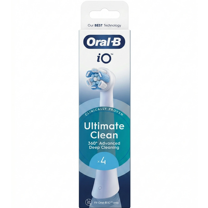 Oral B Io Ultimate Clean Refill White 4 Pieces