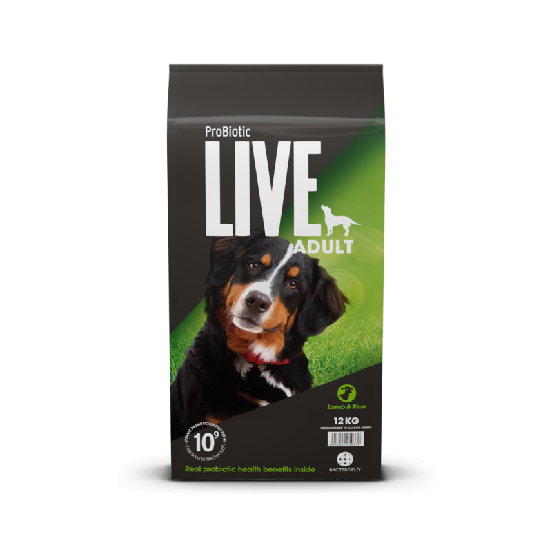 12 Kg  Probiotic Live Adult   Voksenfoder Med Lam