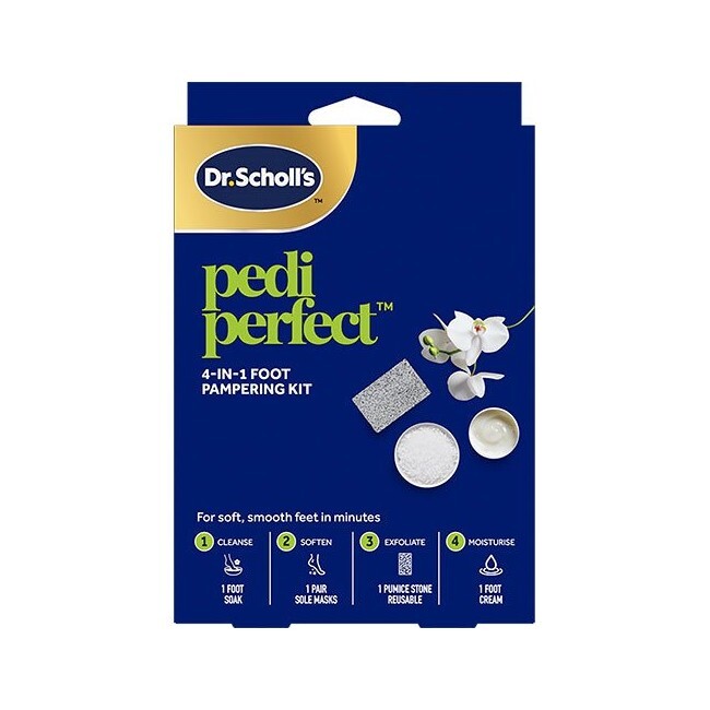 Scholl   Pedi Perfect 4 In 1 Pampering Kit