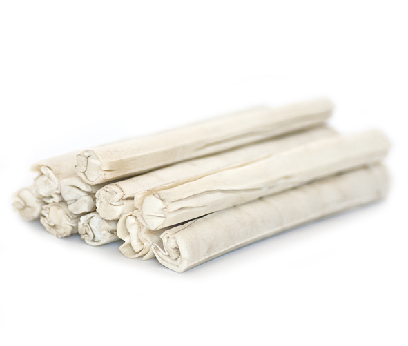 10 Stk Pressed Sticks White Tyggeben 20 Cm