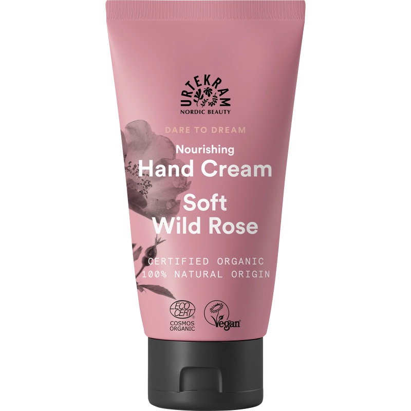Urtekram Dare To Dream Hand Cream Soft Wild Rose 75 Ml