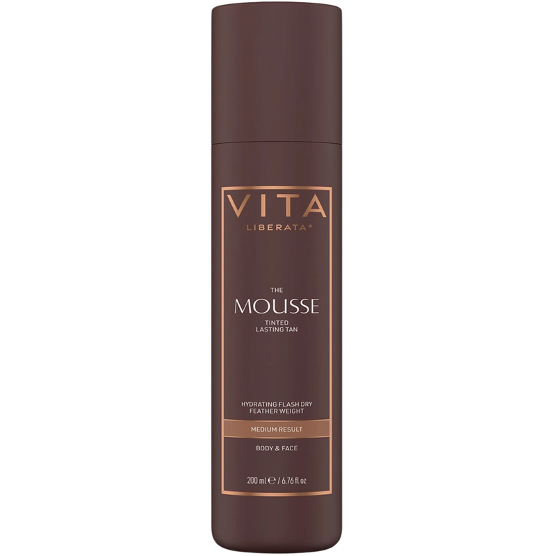 Vita Liberata Tinted Tanning Mousse 200 Ml   Medium