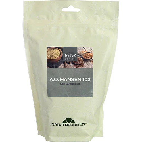 A O Hansen 103 M Lakridsrod 400 Gram
