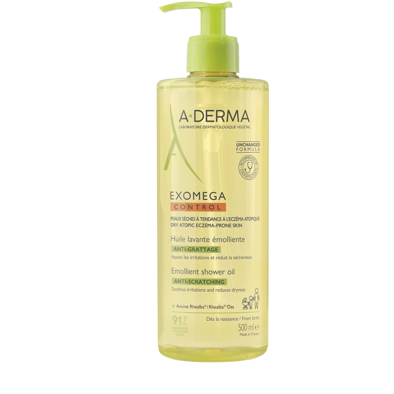 A Derma Exomega Control Shower Oil 500 Ml