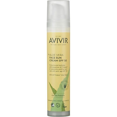 Avivir Aloe Vera Face Sun Cream Spf50  50ml