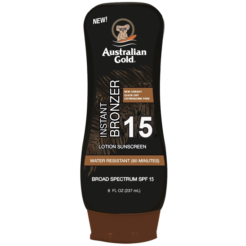 Australian Gold Instant Bronzer Lotion Spf 15   237 Ml