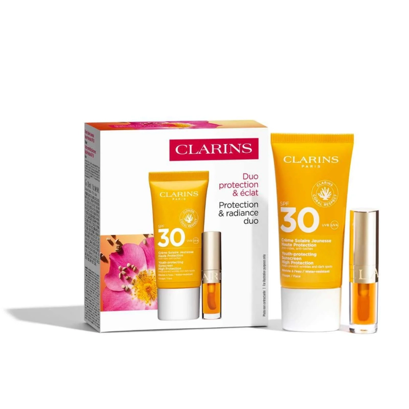 Clarins Protection Radiance Duo Gift Set Limited Edition