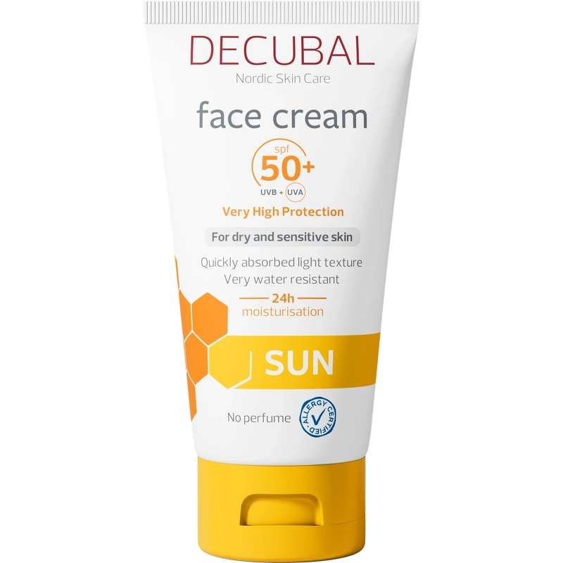 Decubal Sun Face Cream Spf 50 50 Ml