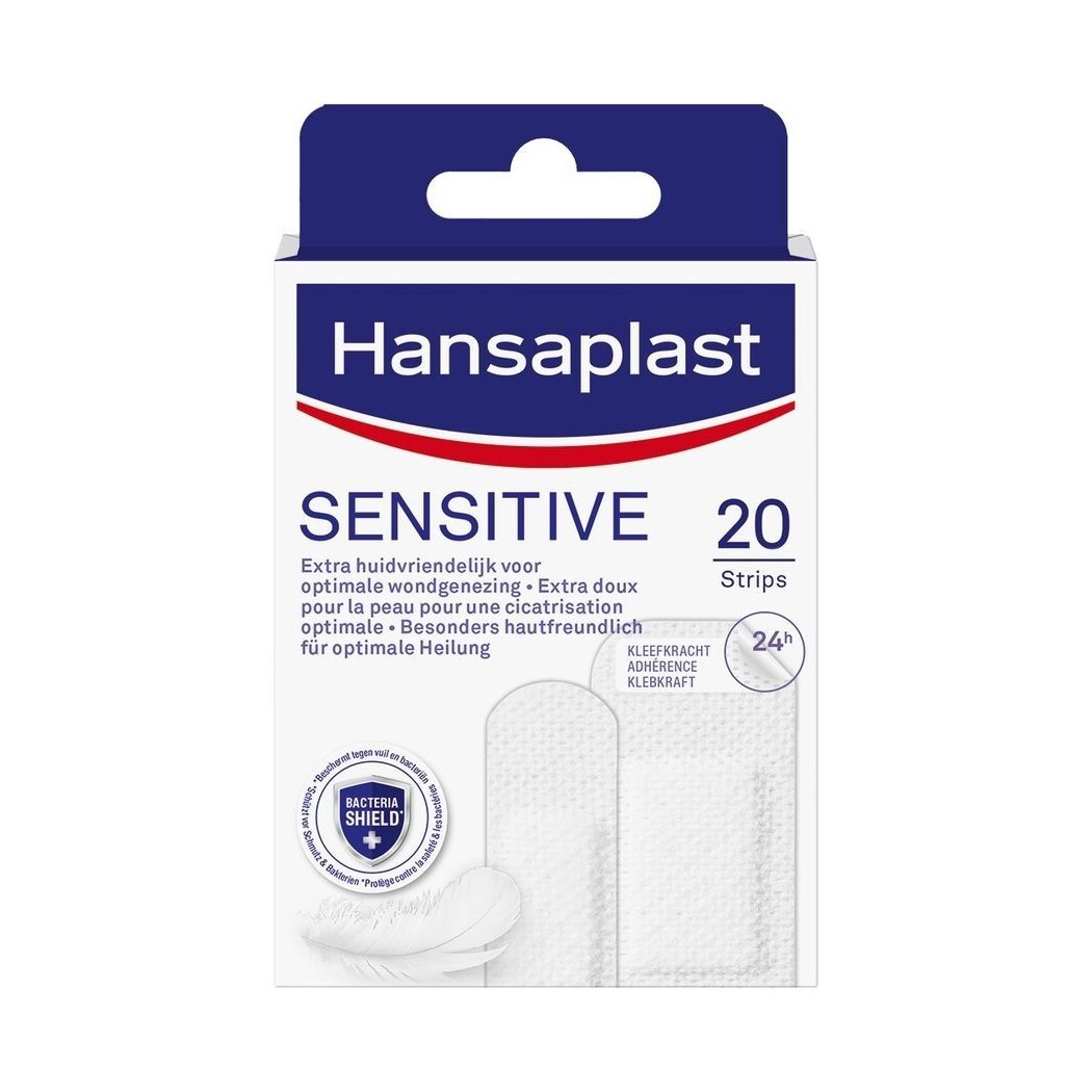 Hansaplast Sensitive Strips Plastre 20 Stk