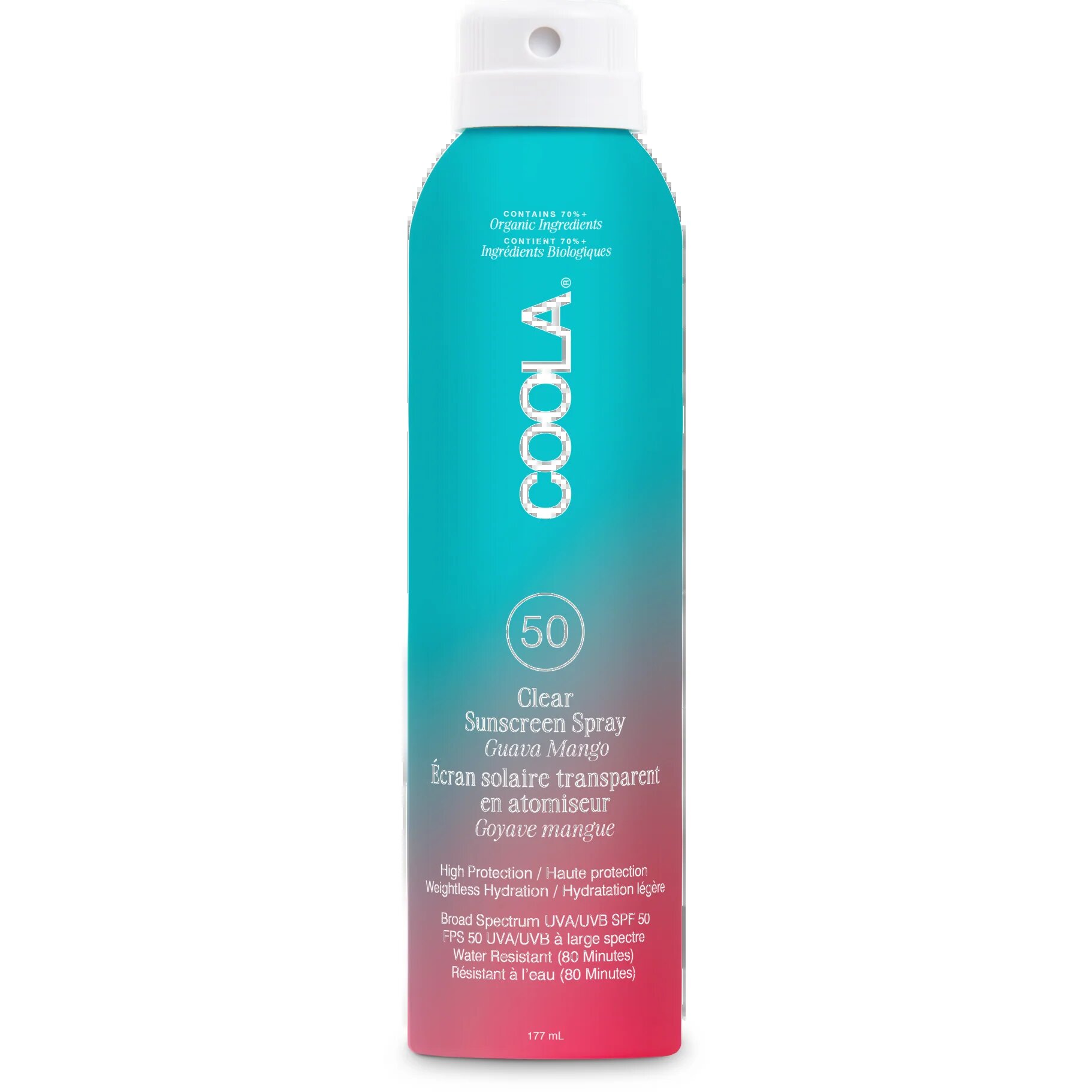 Clear Body Spray Spf 50  Guava Mango   177 Ml