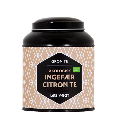 Grøn Te Ingefær Citron øko 100 Gram