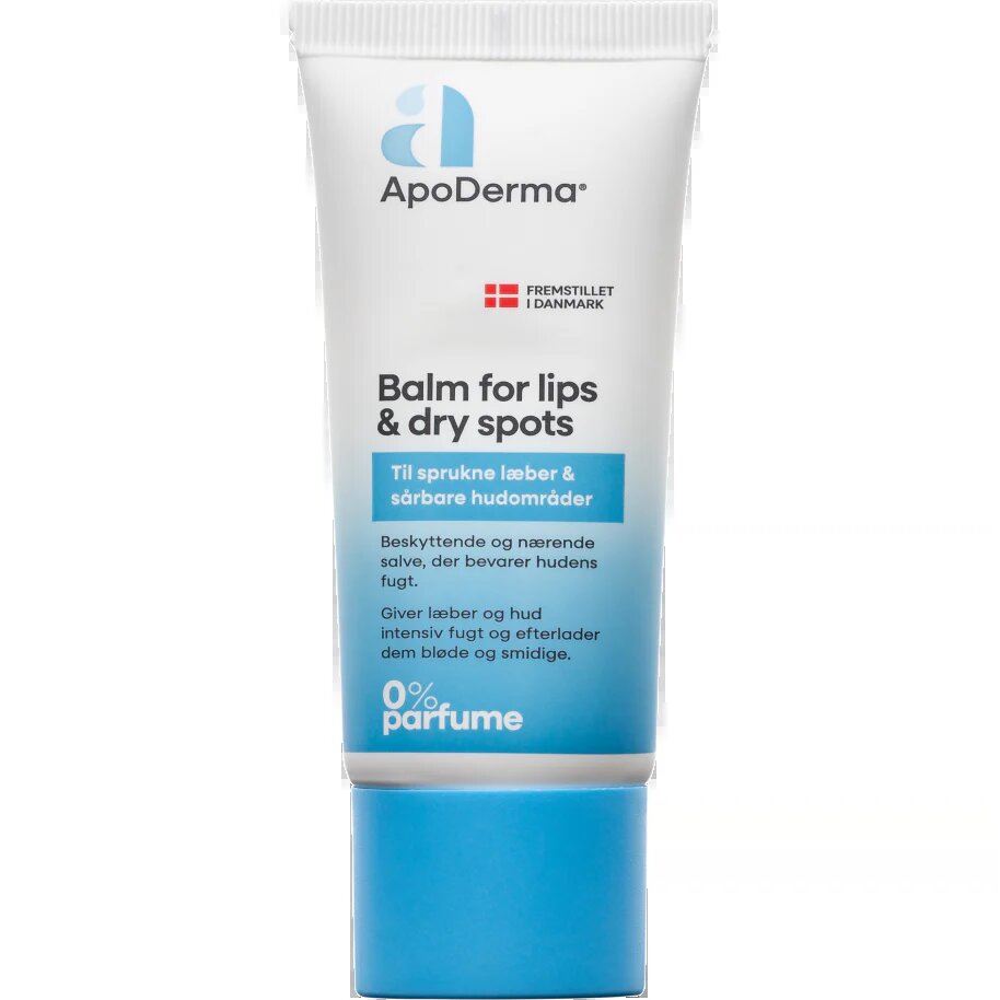 Apoderma Balm For Lips   Dry Spots   30 Ml