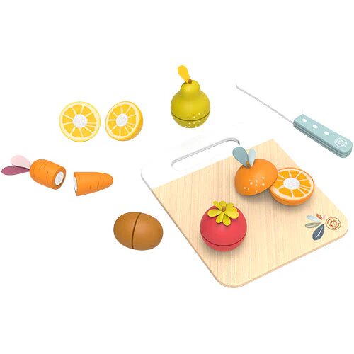 Fruits Vegetables Cutting Playset 3 6 år 1 Stk