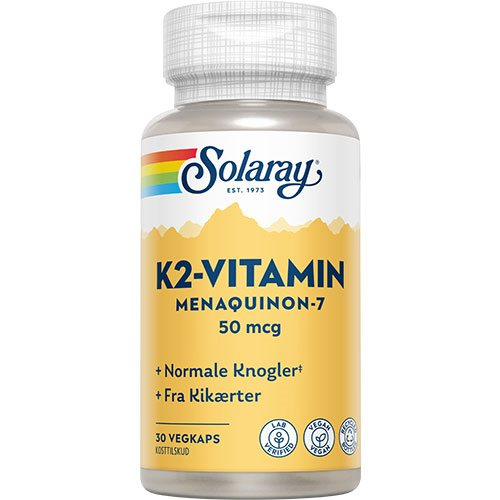 Solaray K2 Vitamin 50 Mcg