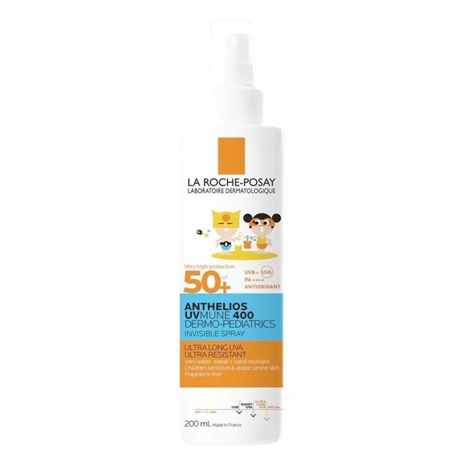 La Roche Posay   Anthelios Uvmune 400 Kids Invisible Spray Spf50   200 Ml