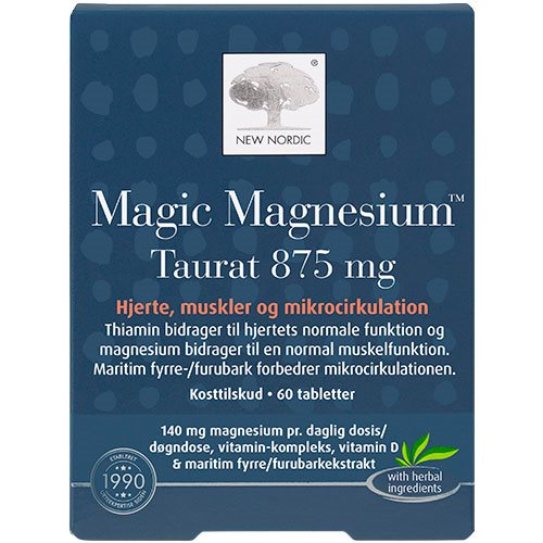 New Nordic Magic Magnesium Taurat 60 Tabl