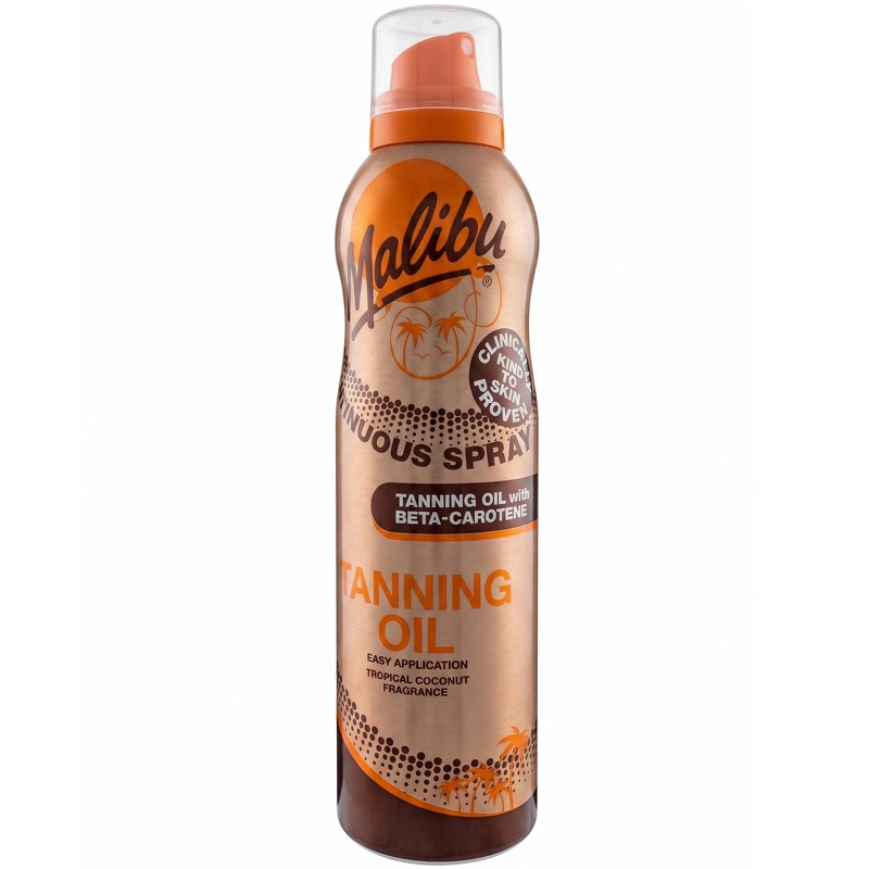Malibu Sun Fast Tanning Oil Spray 175 Ml