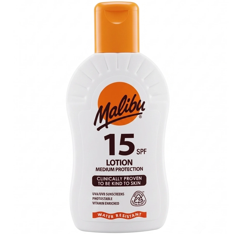 Malibu Sun Medium Protection Lotion Spf 15   200 Ml