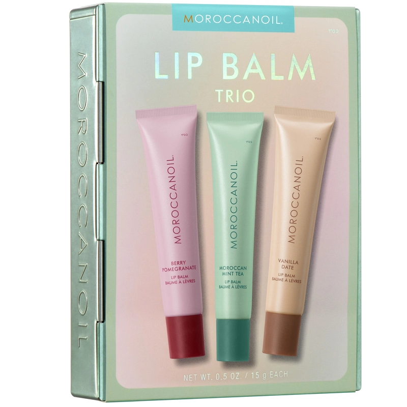 Moroccanoil Lip Balm Trio  Limited Edition