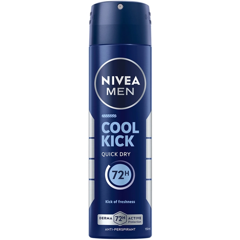 Nivea Cool Kick Male Spray 150 Ml
