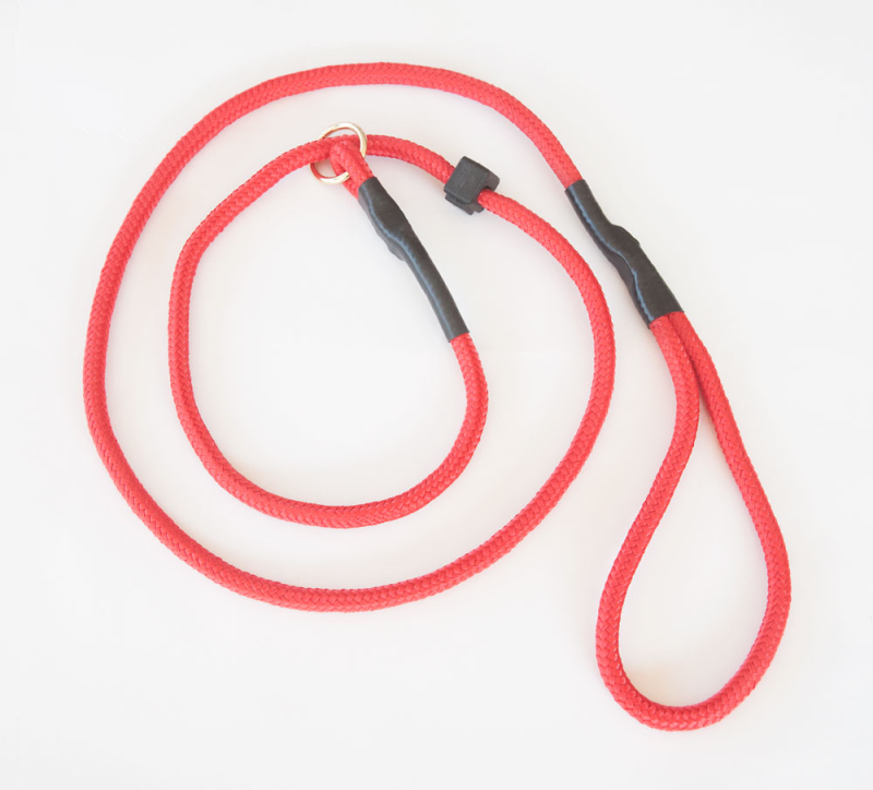 Rød Hundesnor   Retrieverline 8 Mm X 140 Cm
