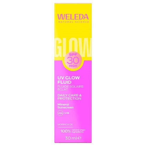 Weleda Uv Glow Fluid Daily Care Protection Spf 30 30ml