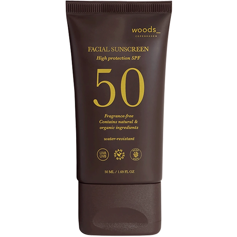 Woods Copenhagen Facial Sunscreen Spf 50   50 Ml