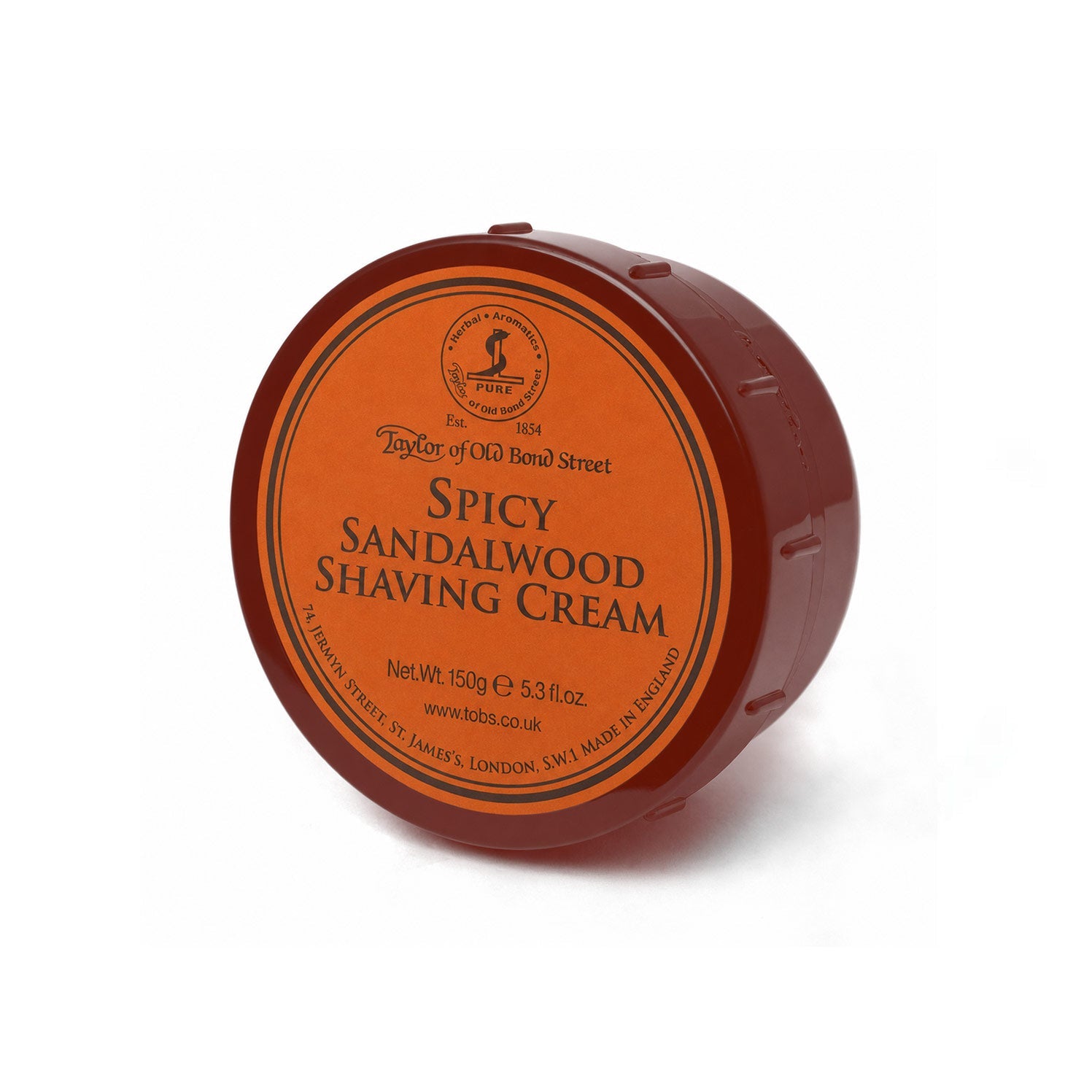 Taylor Of Old Bond Street Barbercreme Spicy Sandeltræ 150 Gr