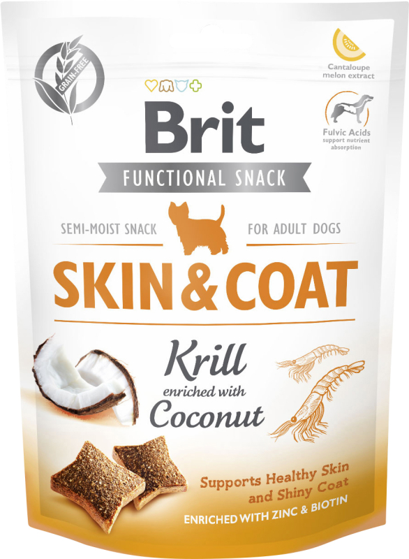 Brit Care Dog Skin   Coat   Hundegodbidder Med Lyskrebs Og Kokosnød