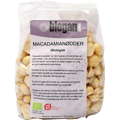 Macadamianødder Rå ø