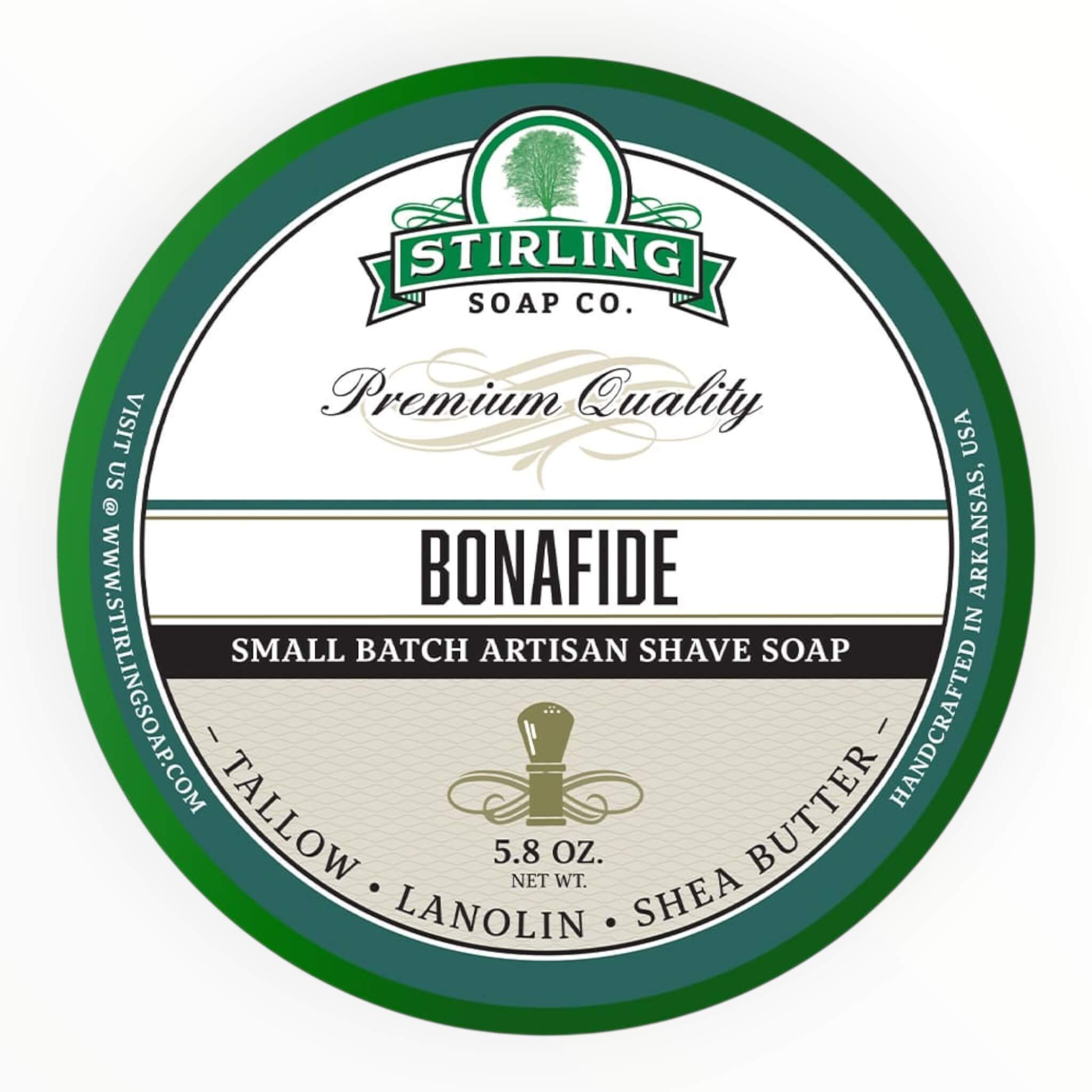 Stirling Soap Company Barbersæbe Bonafide 170 Ml
