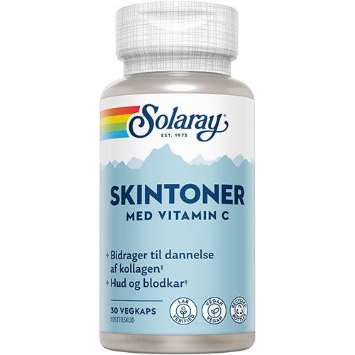 Solaray Skintoner Med Vitamin C 30 Kap