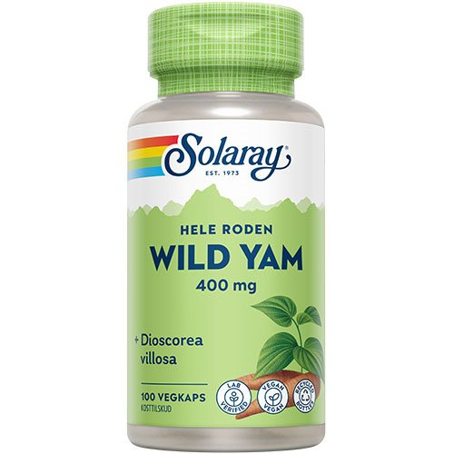 Solaray Wild Yam Root 400 Mg 100 Kap